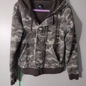 SOLD SOLD SOLD DC Camo Hooded Jacket